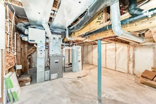 326 Kincora Glen Rise, Calgary, AB - Indoor Photo Showing Basement