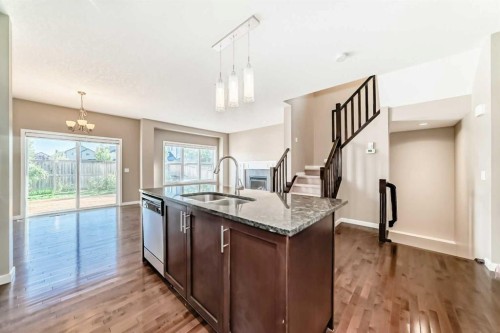 326 Kincora Glen Rise, Calgary, AB - Indoor Photo Showing Kitchen With Double Sink
