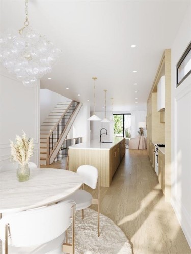 2115 22 Avenue Sw, Calgary, AB - Indoor Photo Showing Dining Room