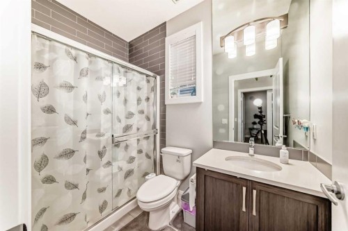 423 Redstone Drive Ne, Calgary, AB - Indoor Photo Showing Bathroom