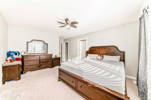 423 Redstone Drive Ne, Calgary, AB - Indoor Photo Showing Bedroom