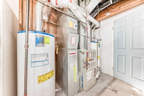 128 Erin Meadow Way Se, Calgary, AB - Indoor Photo Showing Basement