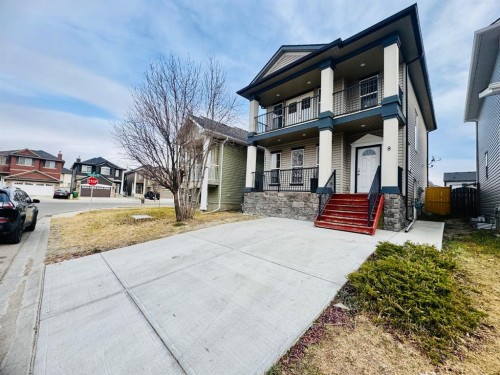 8 Taralake Way Ne, Calgary, AB - Outdoor With Balcony With Facade