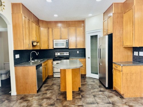 8 Taralake Way Ne, Calgary, AB - Indoor Photo Showing Kitchen With Stainless Steel Kitchen