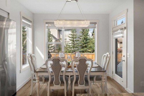 808 Coopers Square Sw, Airdrie, AB - Indoor Photo Showing Dining Room