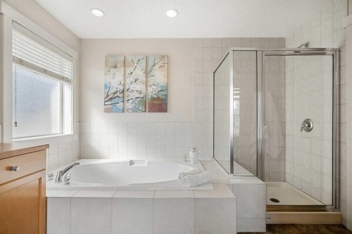 808 Coopers Square Sw, Airdrie, AB - Indoor Photo Showing Bathroom