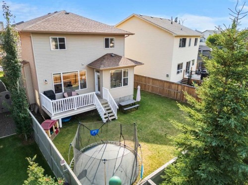 808 Coopers Square Sw, Airdrie, AB - Outdoor With Deck Patio Veranda