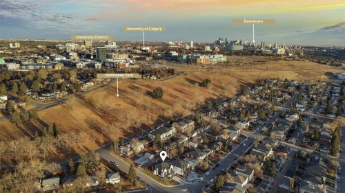 4840 22 Avenue Nw, Calgary, AB - Outdoor With View