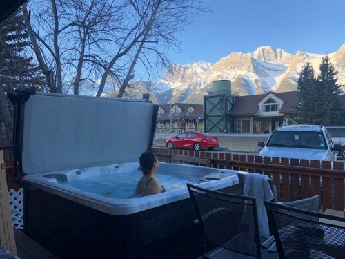 1-1406 2Nd Avenue, Canmore, AB - Outdoor With Deck Patio Veranda