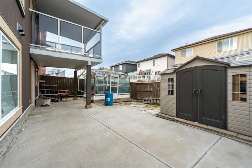 115 Taracove Landing Ne, Calgary, AB - Outdoor With Balcony With Exterior