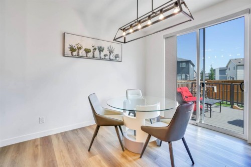 353 Walcrest View Se, Calgary, AB - Indoor Photo Showing Dining Room