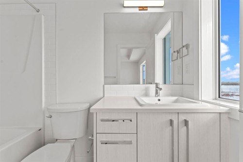 99 Raven Point Se, Calgary, AB - Indoor Photo Showing Bathroom