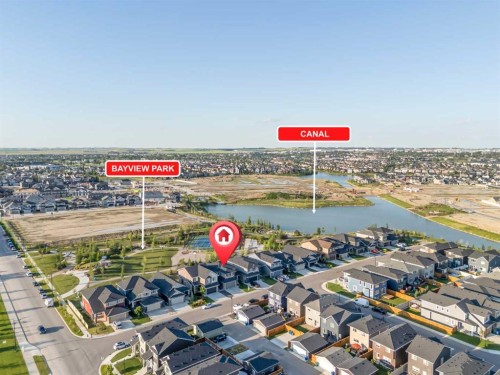 656 Bayview Way Sw, Airdrie, AB - Outdoor With View