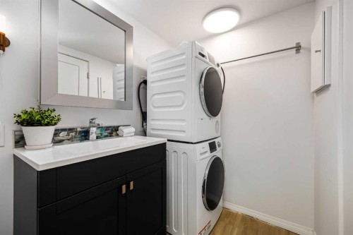 101-316 Cedar Crescent Sw, Calgary, AB - Indoor Photo Showing Laundry Room