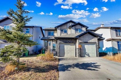 229 Luxstone Way Sw, Airdrie, AB - Outdoor With Facade