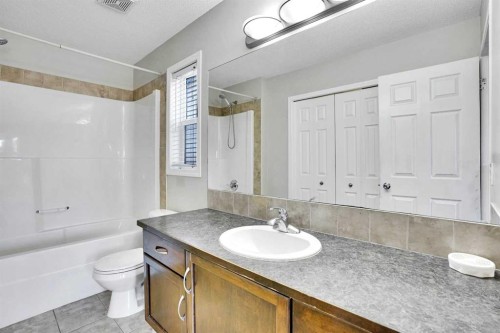 229 Luxstone Way Sw, Airdrie, AB - Indoor Photo Showing Bathroom
