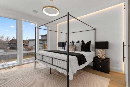 2325 23 Street Nw, Calgary, AB - Indoor Photo Showing Bedroom