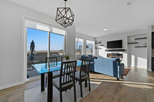 126 Howse Common Ne, Calgary, AB - Indoor Photo Showing Dining Room