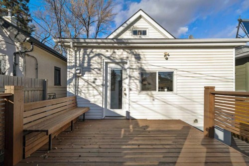 207 31 Avenue Nw, Calgary, AB - Outdoor With Deck Patio Veranda With Exterior