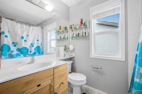 102 Evansford Grove Nw, Calgary, AB - Indoor Photo Showing Bathroom
