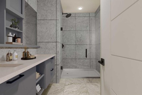 1203-210 18 Avenue Sw, Calgary, AB - Indoor Photo Showing Bathroom