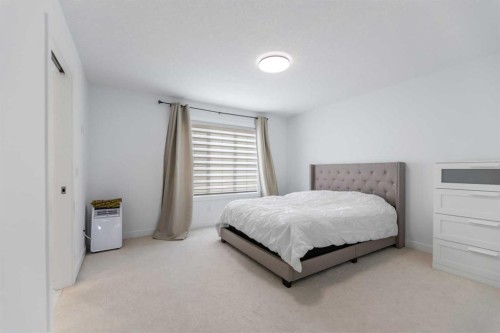 164 Cornerstone Grove Ne, Calgary, AB - Indoor Photo Showing Bedroom
