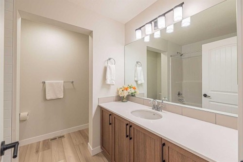 65 Amblefield View Nw, Calgary, AB - Indoor Photo Showing Bathroom