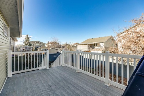 1808 Meadowbrook Gate Se, Airdrie, AB - Outdoor With Deck Patio Veranda With Exterior