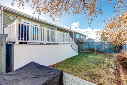 1808 Meadowbrook Gate Se, Airdrie, AB - Outdoor With Deck Patio Veranda