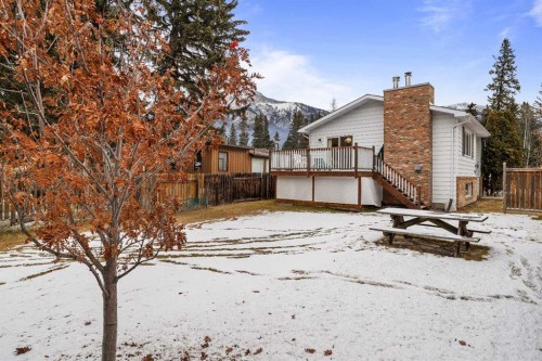 113 Larch Place, Canmore, AB - Outdoor With Deck Patio Veranda