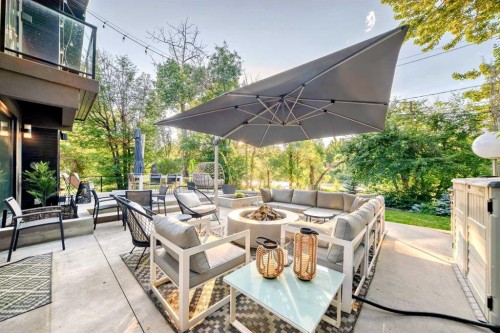 1128 Riverdale Avenue Sw, Calgary, AB - Outdoor With Deck Patio Veranda With Exterior