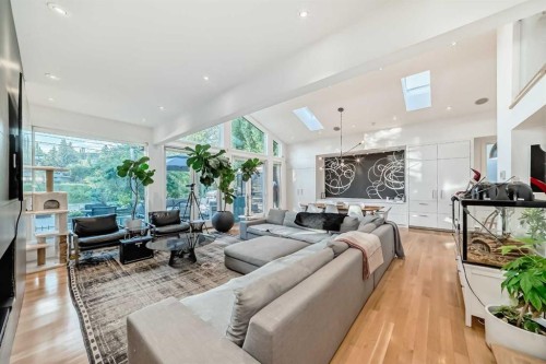 1128 Riverdale Avenue Sw, Calgary, AB - Indoor Photo Showing Living Room