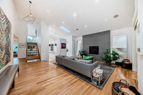 1128 Riverdale Avenue Sw, Calgary, AB - Indoor Photo Showing Living Room