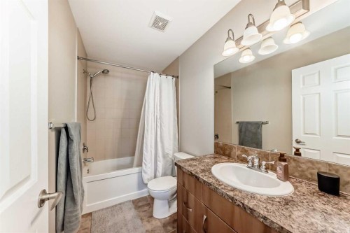 3140 Windsong Boulevard Sw, Airdrie, AB - Indoor Photo Showing Bathroom