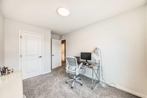 16 Lucas Passage Nw, Calgary, AB - Indoor Photo Showing Office