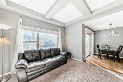 136 Sage Valley Drive Nw, Calgary, AB - Indoor Photo Showing Living Room