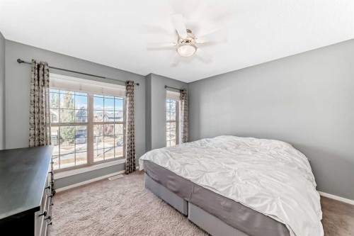 136 Sage Valley Drive Nw, Calgary, AB - Indoor Photo Showing Bedroom