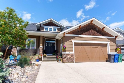 118 Riverwood Crescent Sw, Diamond Valley, AB - Outdoor With Deck Patio Veranda