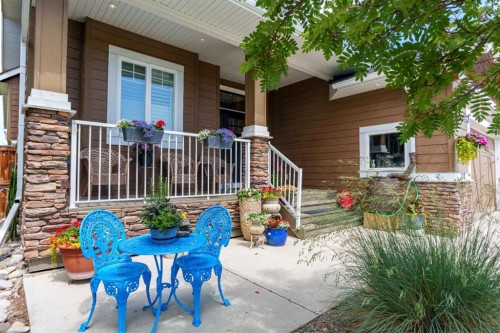 118 Riverwood Crescent Sw, Diamond Valley, AB - Outdoor With Deck Patio Veranda