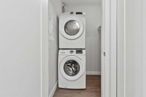 4205-522 Cranford Drive Se, Calgary, AB - Indoor Photo Showing Laundry Room
