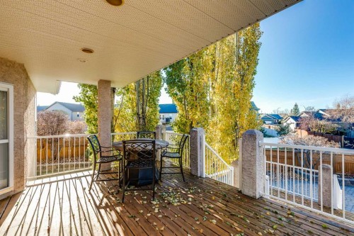 7 Filbert Close, Sylvan Lake, AB - Outdoor With Deck Patio Veranda With Exterior