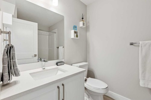 132 Crestridge Common Sw, Calgary, AB - Indoor Photo Showing Bathroom