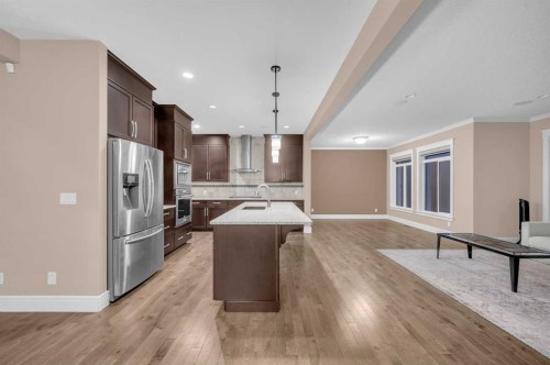 248 Marquis Landing Se, Calgary, AB - Indoor Photo Showing Kitchen