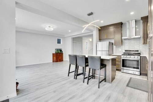 192 Carrington Crescent Nw, Calgary, AB - Indoor Photo Showing Kitchen With Upgraded Kitchen