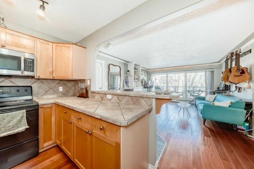301-343 4 Avenue Ne, Calgary, AB - Indoor Photo Showing Kitchen