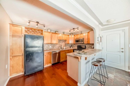 301-343 4 Avenue Ne, Calgary, AB - Indoor Photo Showing Kitchen