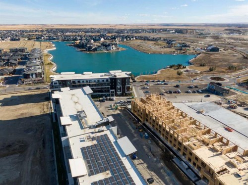 7202-1802 Mahogany Boulevard Se, Calgary, AB - Outdoor With Body Of Water With View