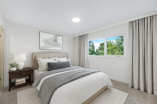 212 Midlawn Close Se, Calgary, AB - Indoor Photo Showing Bedroom