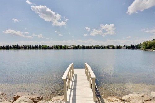 212 Midlawn Close Se, Calgary, AB - Outdoor With Body Of Water With View