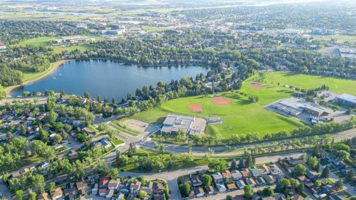 212 Midlawn Close Se, Calgary, AB - Outdoor With Body Of Water With View